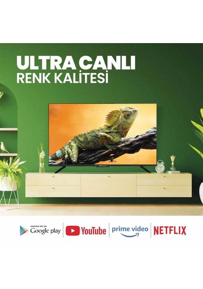 Conti CT43AN100F 43" 108 Ekran Uydu Alıcılı Android Smart LED TV
