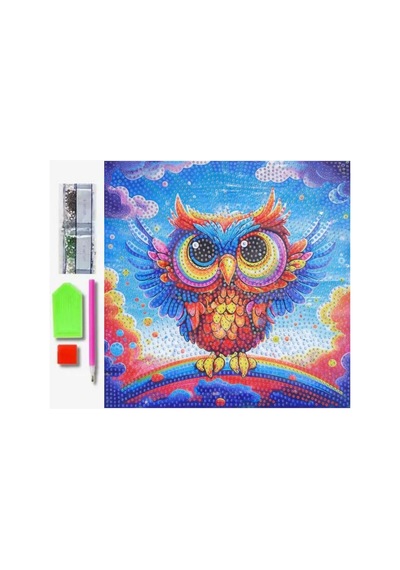 5d Elmas Taş İşleme Kiti Tablo 25x25 Cm - Diamond Painting Set - Dıy Kiti Mtx17348