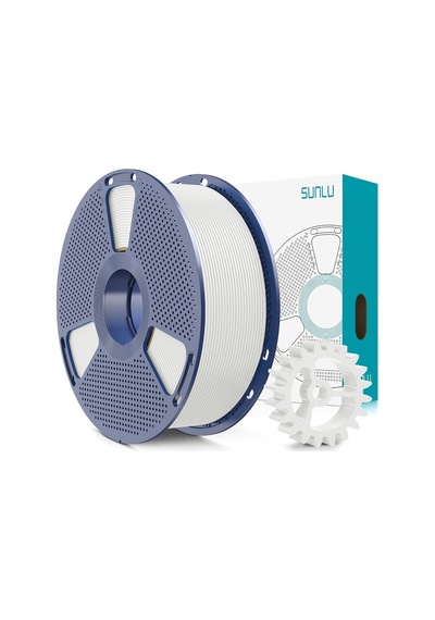 Pla+2.0 3d Yazıcı Filamenti, Yükseltme Pla+ Filament 1,75 Mm, Daha Sert Ve Daha Güçlü, Düzgün Sarılmış Pla Plus Filament, Boyutsal Doğruluk +/- 0,02 Mm, 1 Kg Makara 2,2 Lb , Beyaz