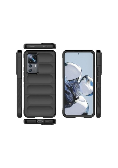 Xiaomi 12T Uyumlu Silikon Kılıf - Kamera Korumalı Esnek Yeni Nesil Airbag Kapak - Yeşil