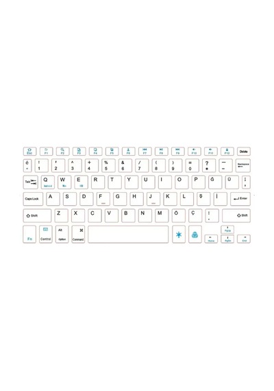 Kyb71 Kablosuz Türkçe Q Klavye Mouse Set - Koyu Yeşil