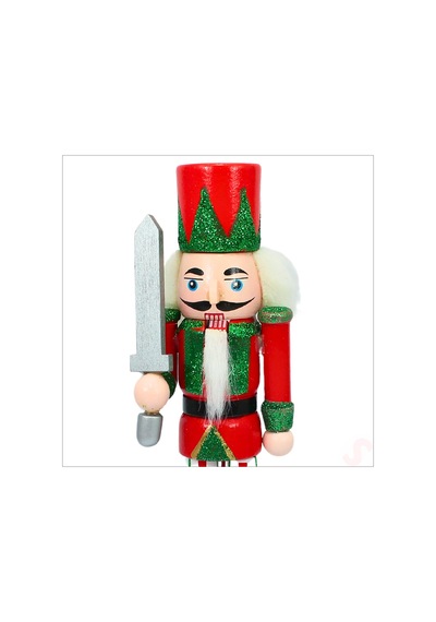 Kurşun Asker, Ahşap Fındıkkıran 18cm - Kılıçlı