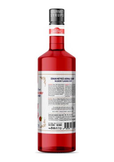 Nish Orman Meyvesi Aromalı Şurup 700 Ml - Pet Şişe