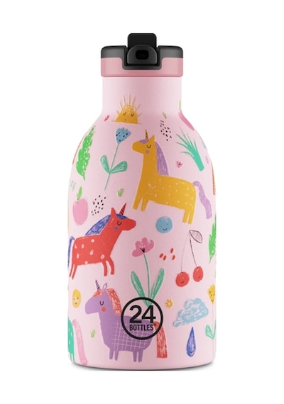 Clima Bottle Magic Friends Pipetli Paslanmaz Çelik Termos 330 Ml Pembe