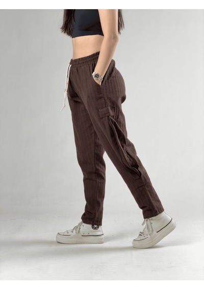 Cocopelli Kahverengi Kadın Hazer Pantolon Coc3151