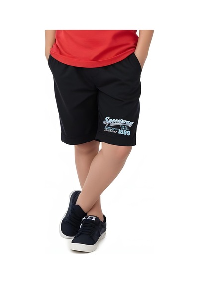 Fyk Kids Erkek Çocuk Yazlık Speeedway Baskılı Alt-üst Takım Kırmızı