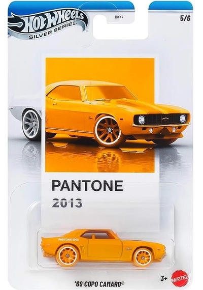 Hot Wheels Silver Series 69 Copo Camaro Pantone 2013 Jky50 Turuncu