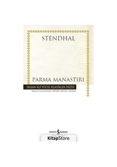 Kitapstore Parma Manastırı (Karton Kapak) / Stendhal