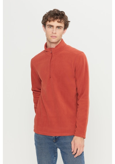 AC&Co / Altınyıldız Classics Anti-Pilling Tüylenme Yapmayan Bato Yaka Erkek Polar Sweatshirt Açık Kahverengi AC&Co / Altınyıldız Classics Anti-Pilling Tüylenme Yapmayan Bato Yaka Erkek Polar Sweatshirt Açık Kahverengi