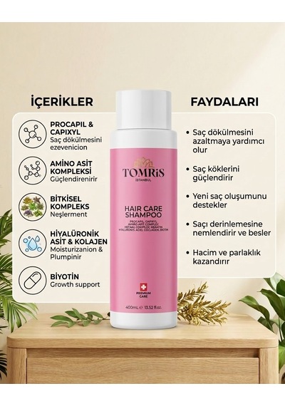 Tomris Saç Bakım Şampuanı Dökülen