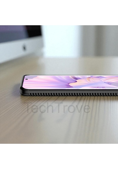 Samsung Uyumlu Galaxy S25 Ultra Kılıf Kamera Korumalı Darbe Emici Karbon Fiber Desenli Kapak
