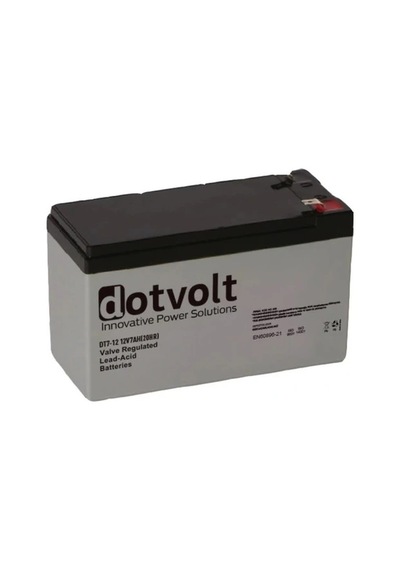 Dotvolt 12v 7 Amper Kuru Tip Akü