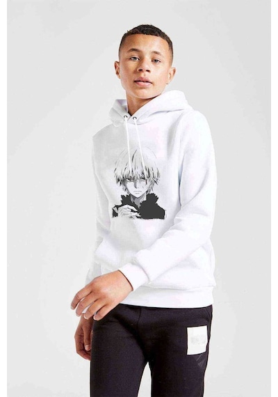 Tshirthane Anime Tokyo Ghoul Anteiku Baskılı Unisex Çocuk Kapüşonlu Sweat (534750741)