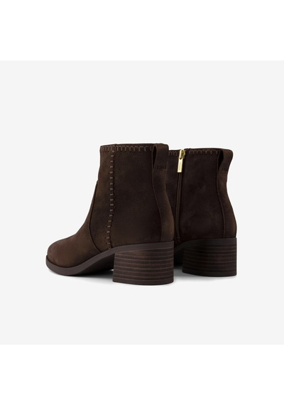 10023533 Choc Bwn Bot Kadın 10023533 Toms Delılah Heeled Boot
