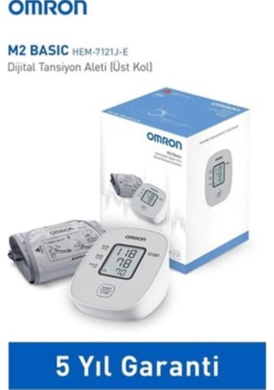 Omron M2 Basic 7121J-E Koldan Ölçer Tansiyon Aleti
