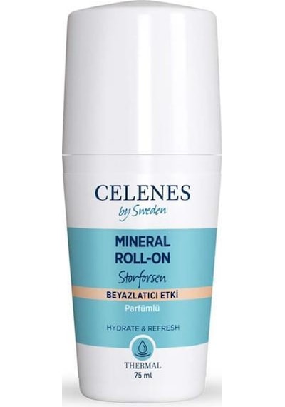 Celenes Thermal Storforsen Beyazlatıcı Etki Unisex Roll-On Deodorant 75 ML