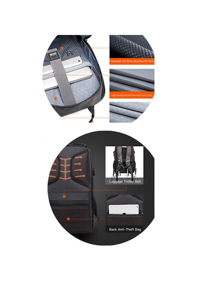 Arctic Hunter B00387 Lacivert Sırt Çantası Yeşil
