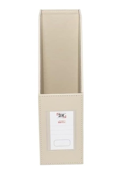 Magazinlik Suni Deri Masa Üstü Evrak/dosya Düzenleyici 23 30 9 Cm. Bej