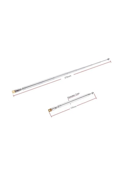 Teleskopik Çubuk Anten 370 Mm