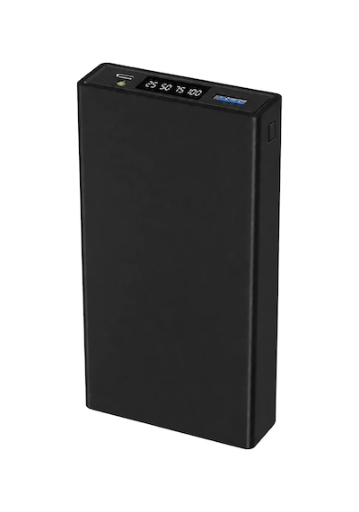 ENERX ENR-P2025DT 20000 mAh Powerbank 22.5 Watt Led Göstergeli Siyah