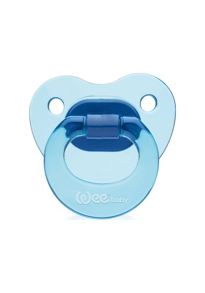 Wee Baby Akide Damaklı Emzik No:3 Mavi 18+ Ay
