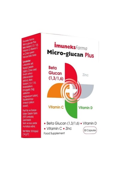 Imuneksfarma Micro Glucan Plus 30 Kapsül