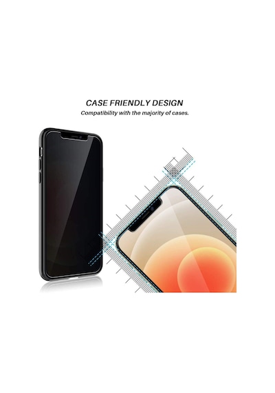 Apple Uyumlu   iPhone 11 Pro Max Full-Screen Privacy Mat Görünmez Ekran