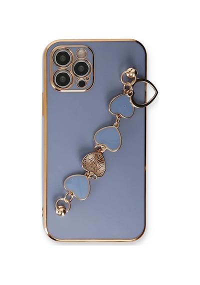 Newface Apple iPhone Uyumlu 12 Pro Kılıf Esila Silikon - Gri Diğer