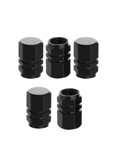 Zhltools Siyah Sibop Kapağı 5 Adet Set