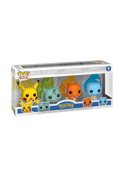 Funko Pop Pokemon: Starters 4-pack Pikachu, Bulbasaur, Charmander & Squirtle