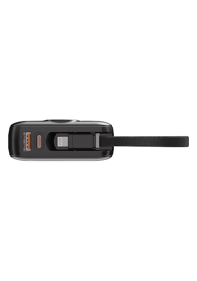 S-link G450 20000mah Pd45w+qc3.0 Dahili Kablolu Siyah Lcd Taşınabilir Pil Şarj Cihazı Powerbank Kdo