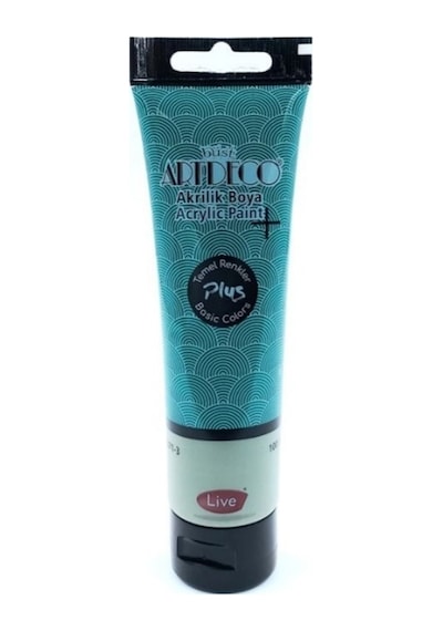 Plus Akrilik Boya 100ml Tüp 463 Yeşil 463 Yeşil