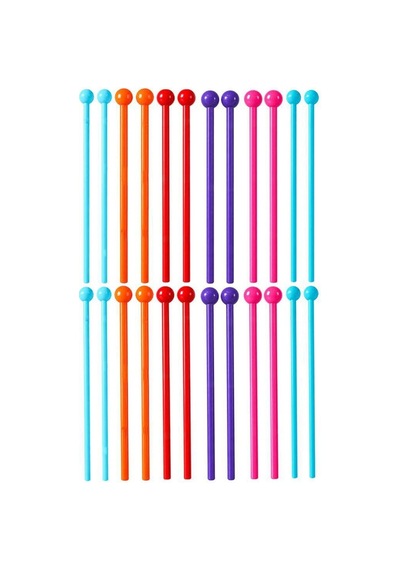Midex Tfk-20-24x Örf Aletleri Seti Davul Tokmağı Ritim Çubuğu Paketi Karbon Fiber Toptan Paket-3 24 Çift