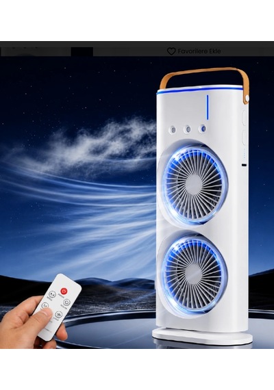 Carboon Dd5003 Sprey Fan Buharlı Işıklı Vantilatör