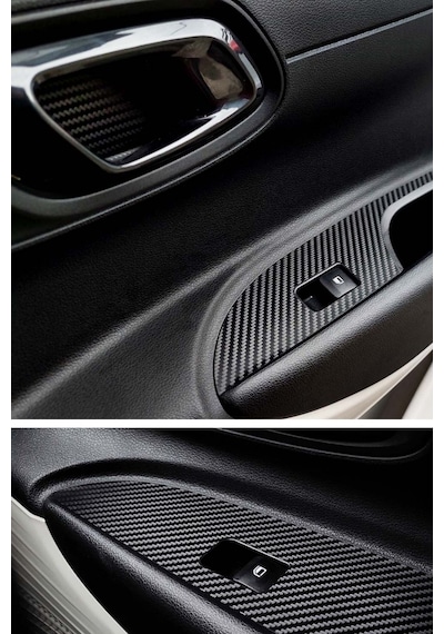 Hyundai Bayon İç Trim Set Mat Karbon Siyah/ Ayna Katlama Butonsuz