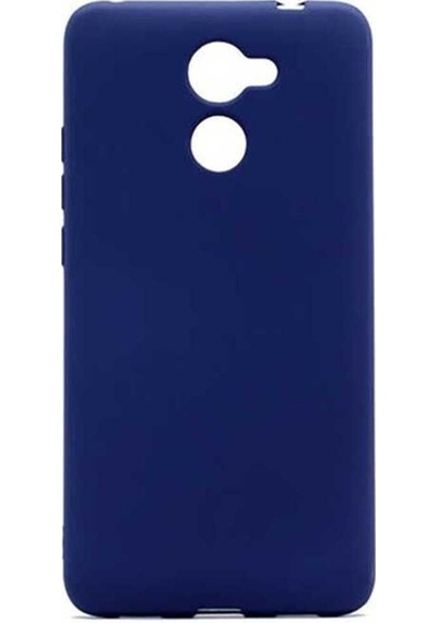 Huawei Y7 Prime Kılıf Zore Premier Silikon Kapak Lacivert