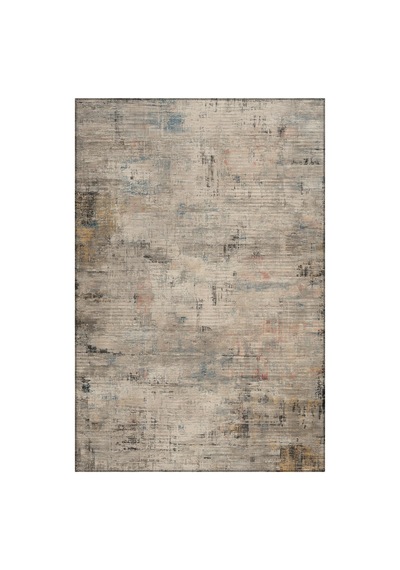 Porto 81 Bej Pastel Soyut Çok Renkli Modern Halı İnce Kilim Halı Hol Yolluk Ev Oda Salon Halısı Bej 2