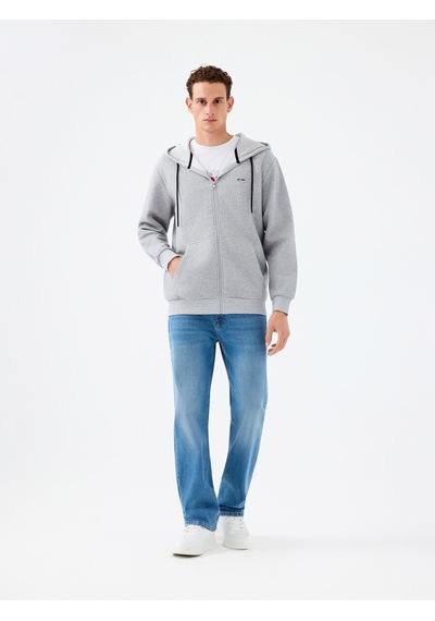 LOFT Regular Fit Erkek Sweatshirt Lf2034270 Q1.v1 Gri Melanj