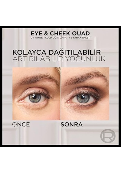 L'oreal Cosmetics Paris Paradise Winter Cold Dörtlü Far Paleti 04 83326911