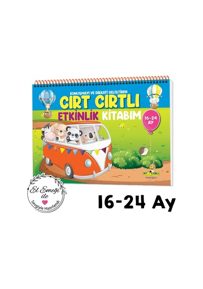 Cırtlı Kitaplar Konuşma Dikkati Geliştiren Etkinlikler 16-24 Ay
