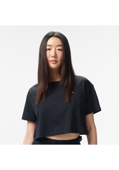 Converse Sporty Boxy Kadın Siyah T-shirt