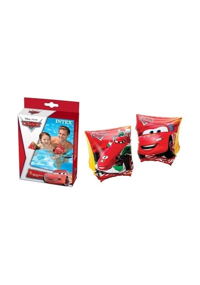 Bestway Cars 23cm Çocuk Kolluk Sarı