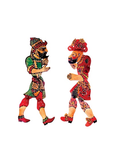 Hacivat Karagöz Dekoratif Duvar Süsü
