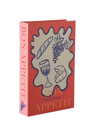 Mudo Home Bon Appetıt Kitap Kutu 19x30 Cm