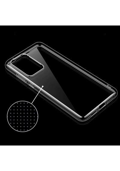 Huawei P40 Kılıf Lüx Şeffaf Silikon Kılıf