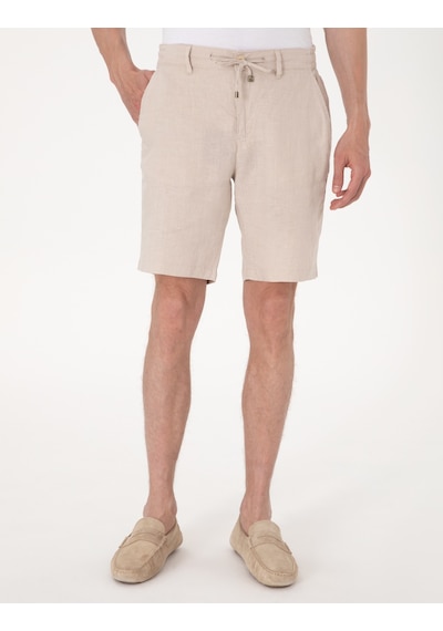 Pierre Cardin Erkek Bej Şort / Bermuda 50301780-vr011 Bej