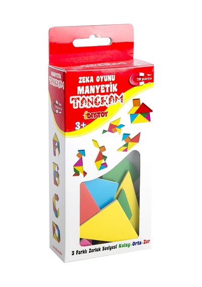Manyetik Tangram Magnet Seti