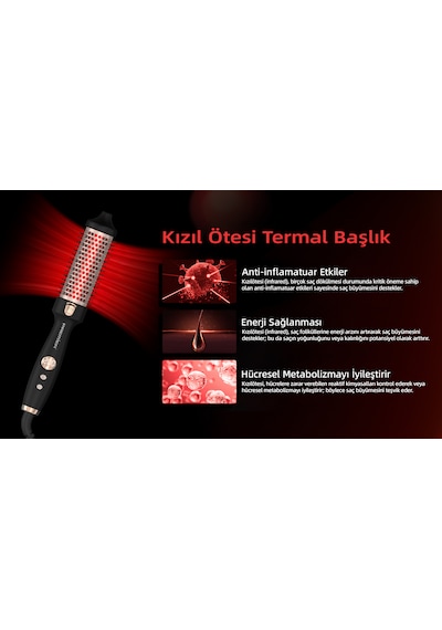 Premier Phc 2411 Nova Kızılötesi Ionic Termal Saç Şekillendirici Fırça