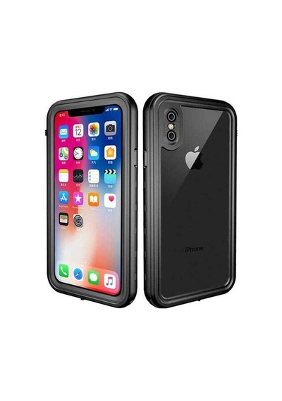 Apple Uyumlu iPhone X İle Kılıf Su Geçirmez 360 Derece Koruma Waterproof Telefon Kılıfı