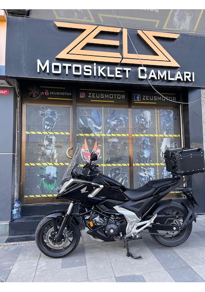 2025-26 Honda Nc750 Ön Cam Zeus Şeffaf 55cm 4mm Nc 750 750X